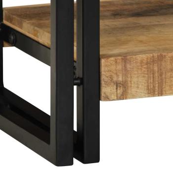 Konsolentisch 90x33x75 cm Aus massivem Mango-Holz
