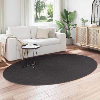 Teppiche Anthrazit Polyester 160 x 230 cm Akzentteppich Rund