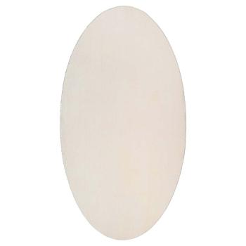 Teppich ""HUARTE"" Beige 100x200 cm Oval