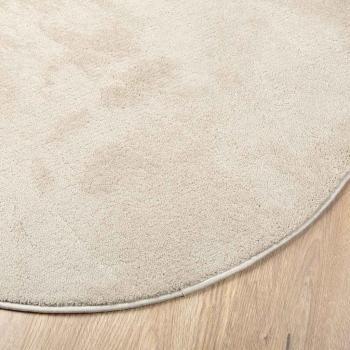 Teppich ""HUARTE"" Beige 100x200 cm Oval