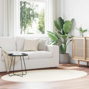 ARDEBO.de - Teppiche Creme Wolle 140 x 200 cm Langlebig Bereichsteppich