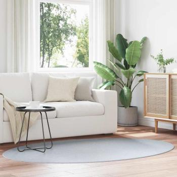 ARDEBO.de - Teppich ?HUARTE? Grau 140x200 cm Oval