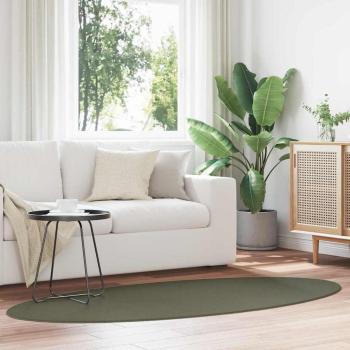 ARDEBO.de - Teppiche Waldgrün Polyester 120 x 170 cm Bereichsteppiche Oval