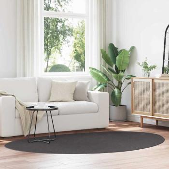 ARDEBO.de - Teppich Anthrazit Polypropylen 160 x 230 cm Bereichsteppich