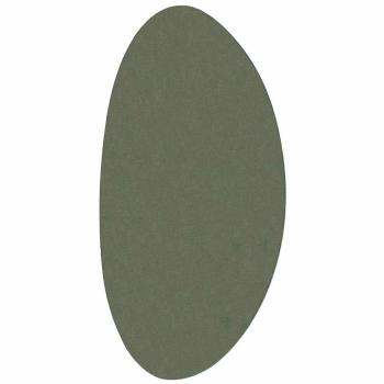 Teppiche Waldgrün Polyester 80 x 150 cm Akzentteppiche Oval