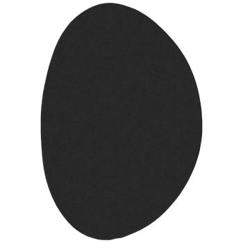 Teppiche Schwarz Baumwolle 120 x 170 cm Modischer Teppich Oval