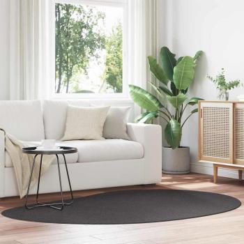 ARDEBO.de - Teppich Anthrazit 140x200 cm Polyester Rutschfest