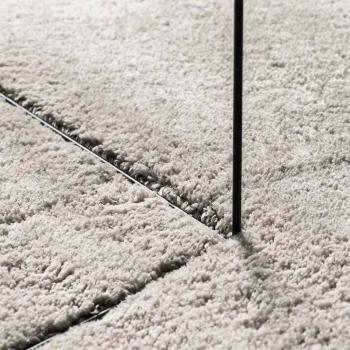 Teppich Sand 100x200 cm Polyester Rutschfest