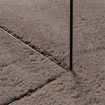 Bereichsteppiche HUARTE Sand 140 x 200 cm Polyester