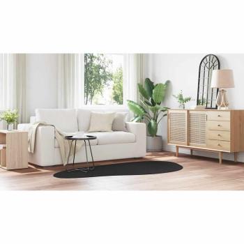 Teppiche Schwarz Polyester 100 x 200 cm Dekorative Intarsien