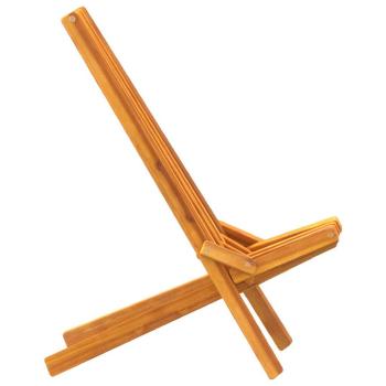 Klappgartenstühle 2 Stück aus Akazienholz