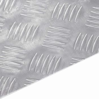 Aluminium Riffelbleche 4er Set Anti-Rutsch 30x30 cm