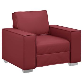 Sessel Weinrot 59 cm Kunstleder