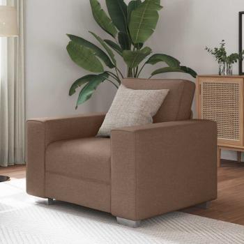 ARDEBO.de - Sessel Braun 59 cm aus Stoff
