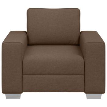 Sessel Braun 59 cm aus Stoff
