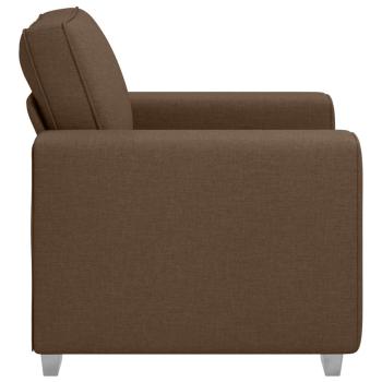 Sessel Braun 59 cm aus Stoff