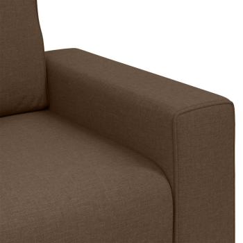 Sessel Braun 59 cm aus Stoff