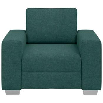 Sessel Dunkelgrün 59 cm Stoff