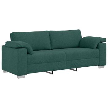 3-Sitzer Sofa Dunkelgrün 178 cm Stoff