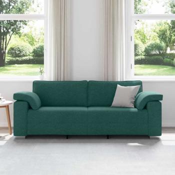 3-Sitzer Sofa Dunkelgrün 178 cm Stoff