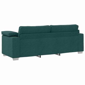 3-Sitzer Sofa Dunkelgrün 178 cm Stoff