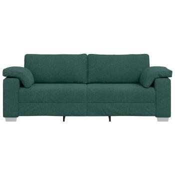 3-Sitzer Sofa Dunkelgrün 178 cm Stoff
