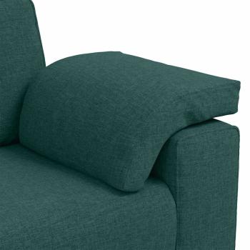 3-Sitzer Sofa Dunkelgrün 178 cm Stoff