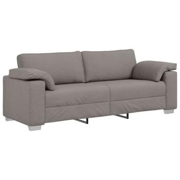3-Sitzer Sofa in Taupe, 178 cm, aus Stoff