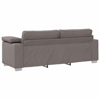 3-Sitzer Sofa in Taupe, 178 cm, aus Stoff