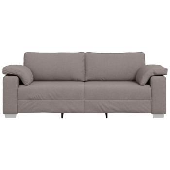 3-Sitzer Sofa in Taupe, 178 cm, aus Stoff