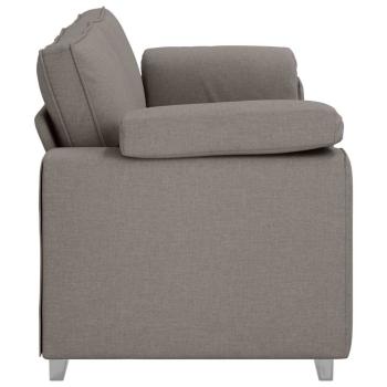 3-Sitzer Sofa in Taupe, 178 cm, aus Stoff