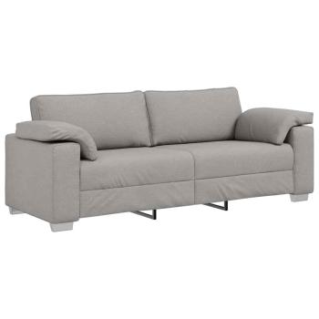 3-Sitzer Sofa Wolken Grau 178 cm Textil