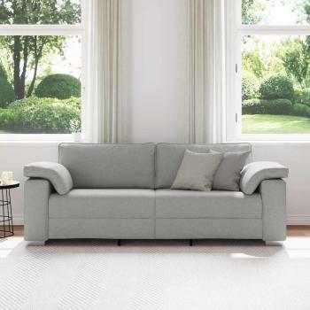3-Sitzer Sofa Wolken Grau 178 cm Textil
