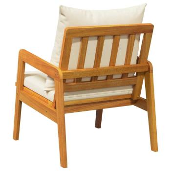 Gartenstühle 2 Stück 59,5x65x71,5 cm Massivholz Akazie
