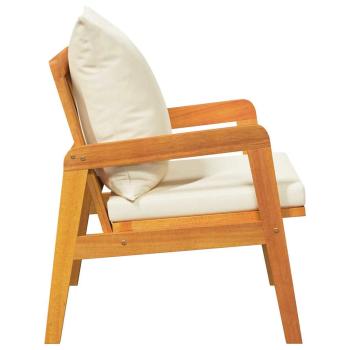 Gartenstühle 2 Stück 59,5x65x71,5 cm Massivholz Akazie