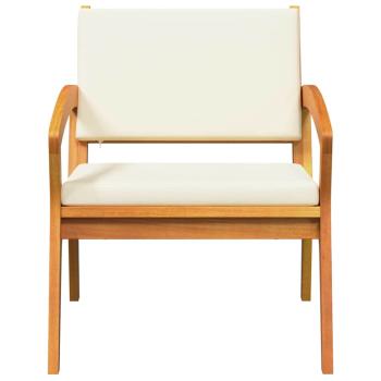 Gartenstühle 2er Set 59,5x70,5x72,5 cm aus Akazienholz