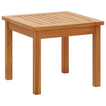 3-teiliges Garten-Bistro-Set mit Kissen aus massivem Akazienholz