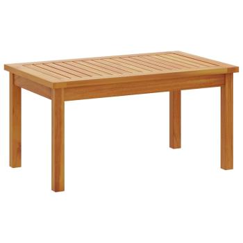 4-teilige Garten-Sofaset mit Kissen aus massivem Akazienholz