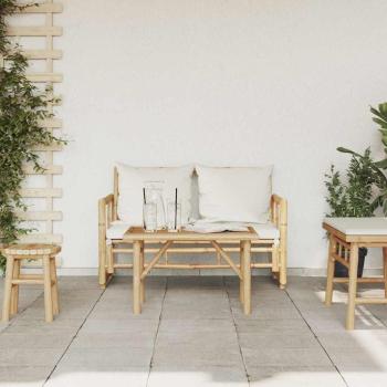 Couchtisch 70x40x36 cm Bambus