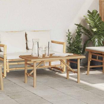 ARDEBO.de - Couchtisch 90x50x43 cm Bambus