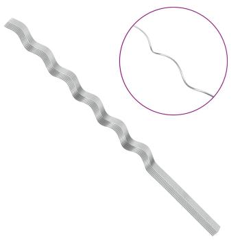 Spiralpflanzenstützen 50 Stück 150 cm aus verzinktem Stahl