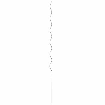 Spiral-Pflanzenstützen 20 Stück 150 cm galvanisierter Stahl