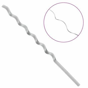 Spiral-Pflanzenstützen 20 Stück 150 cm galvanisierter Stahl