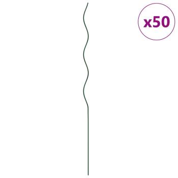 Spiralpflanzenstützen 50 Stück 110 cm aus Stahl