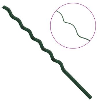 Spiralpflanzenstützen (20 Stück, 150 cm, Stahl)