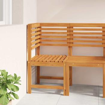 Gartenstuhl Ecke Massivholz Akazie