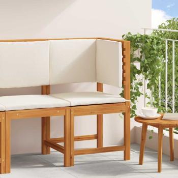 ARDEBO.de - Gartenstuhl-Ecke mit Kissen aus massivem Akazienholz