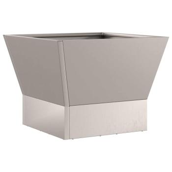 Feuerstelle Quadrat 40x40x30 cm Wetterstahl