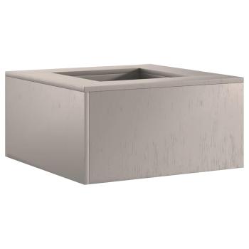 Feuerstelle Quadrat 60x60x30 cm Wetterstahl