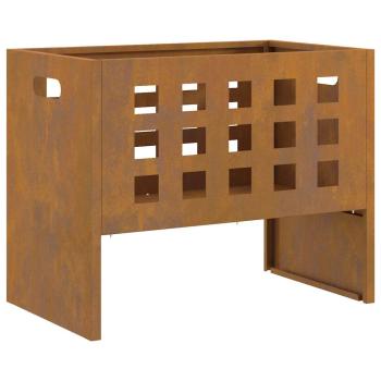 Feuerschale Rechteckig 50x30x40 cm Wetterfestes Stahl